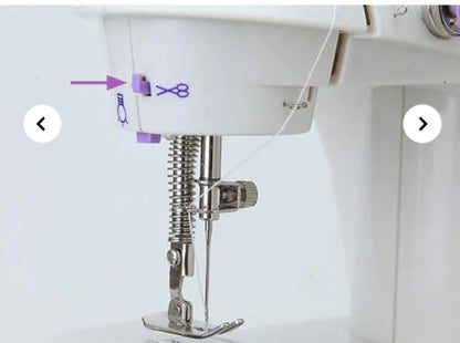 4-in-1 Semi-Automatic Portable Sewing Machine for Home/DIY