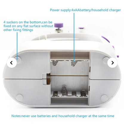 4-in-1 Semi-Automatic Portable Sewing Machine for Home/DIY