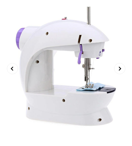 4-in-1 Semi-Automatic Portable Sewing Machine for Home/DIY